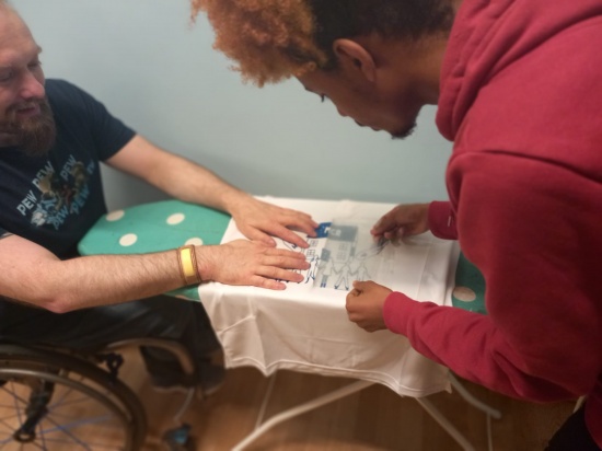 Manchester Youth Zone helping our young people bring the logo to life